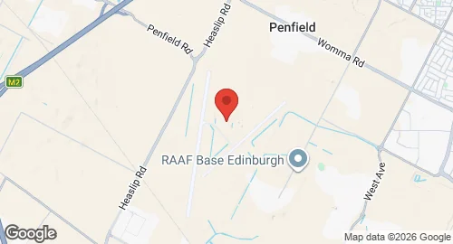 Map of RAAF Base Edinburgh