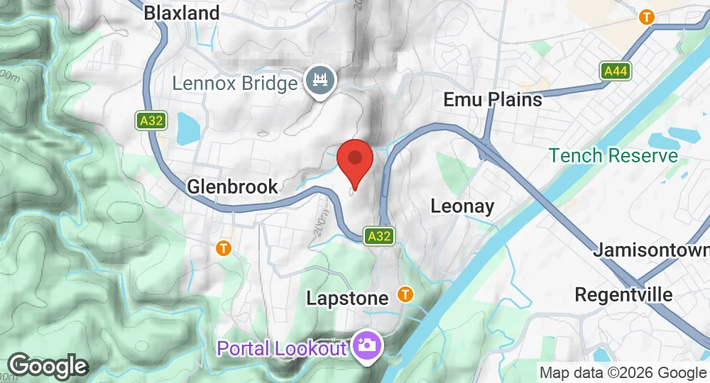 Map of RAAF Base Glenbrook