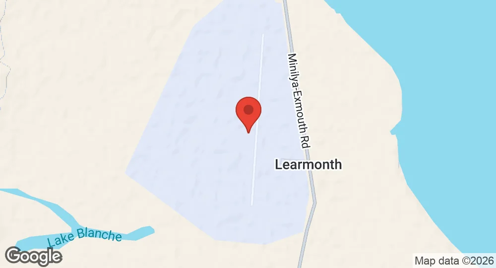 Map of RAAF Base Learmonth