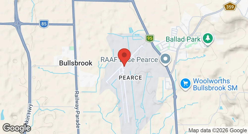 Map of RAAF Base Pearce
