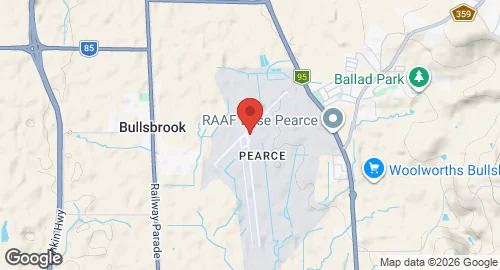 Map of RAAF Base Pearce