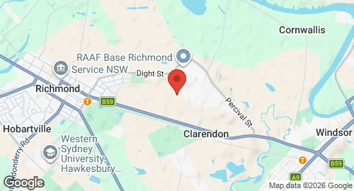 Map of RAAF Base Richmond