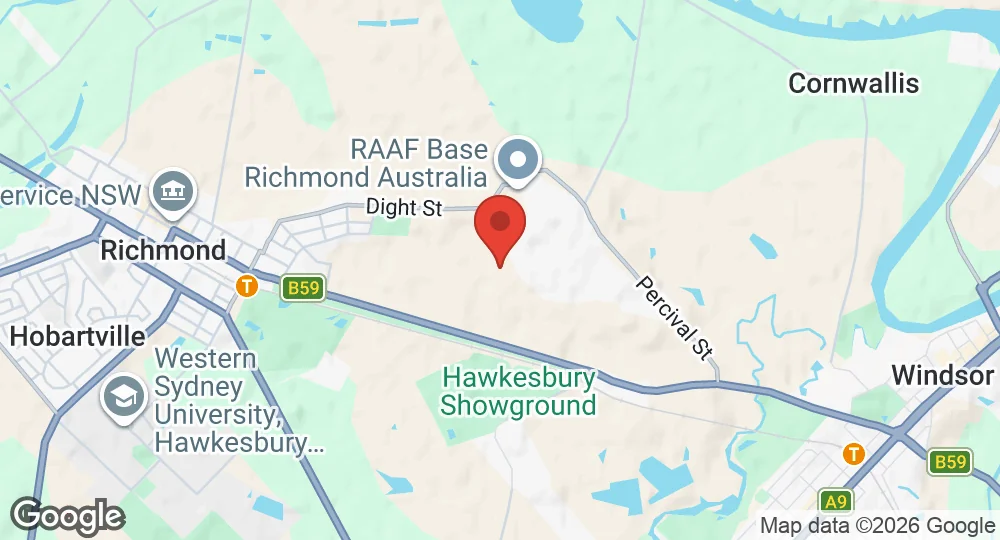 Map of RAAF Base Richmond