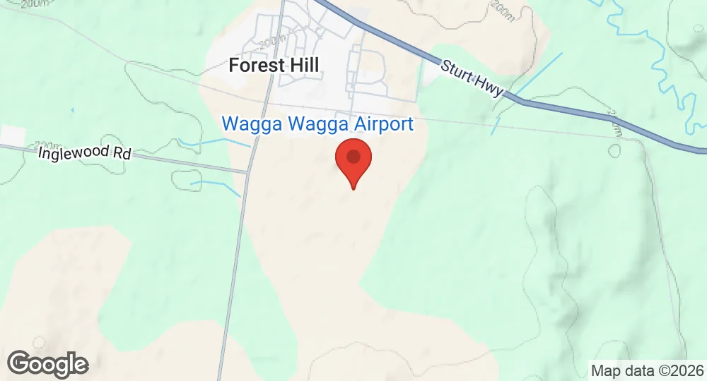 Map of RAAF Base Wagga