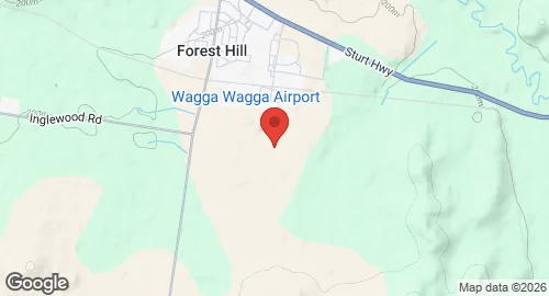 Map of RAAF Base Wagga