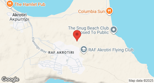 Mapa de RAF Akrotiri