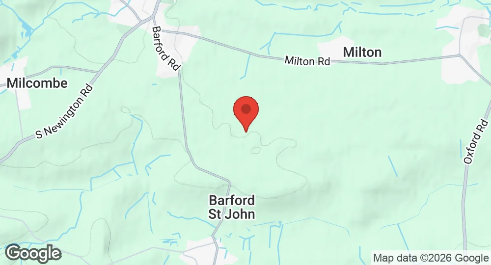 Map of RAF Barford St John