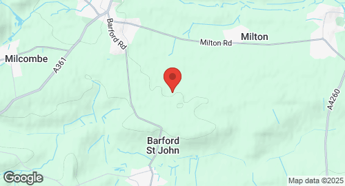Mapa de RAF Barford St John