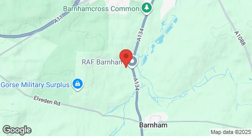 Map of RAF Barnham