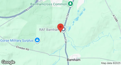 Mapa de RAF Barnham