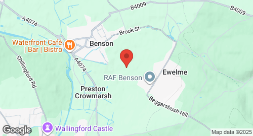 Map of RAF Benson