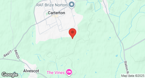 Map of RAF Brize Norton