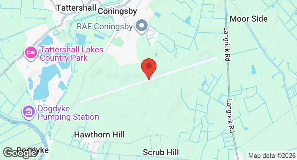 Map of RAF Coningsby