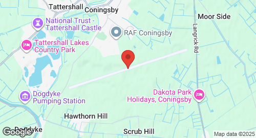 Map of RAF Coningsby
