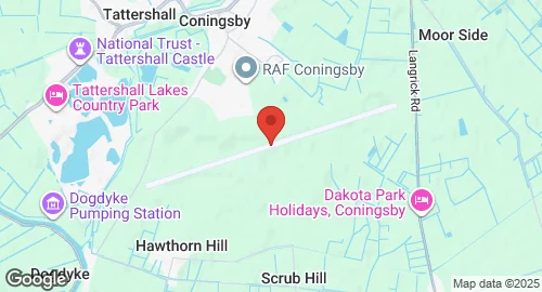 Mapa de RAF Coningsby