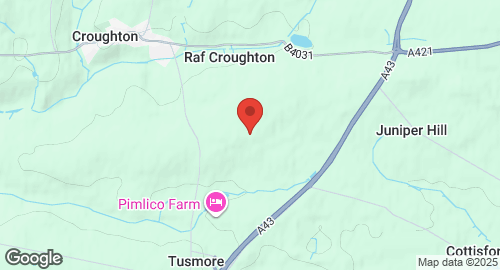 Mapa de RAF Croughton