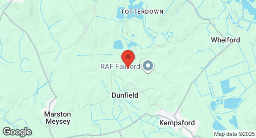 Mapa de RAF Fairford