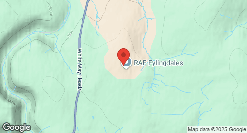 Map of RAF Fylingdales