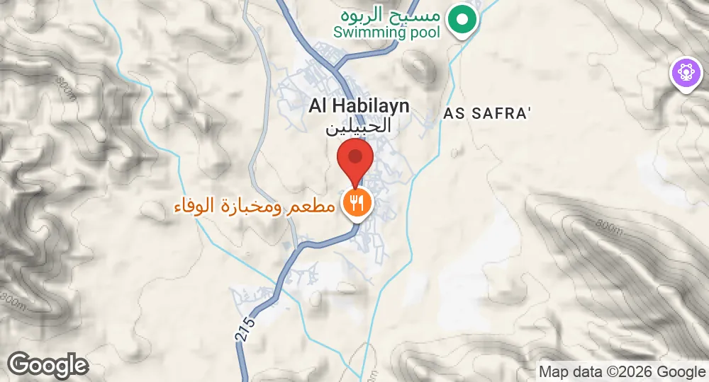 Map of RAF Habilayn