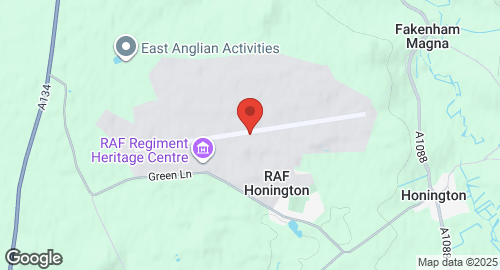 Map of RAF Honington