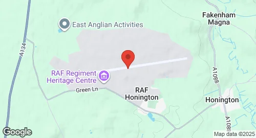 Mapa de RAF Honington