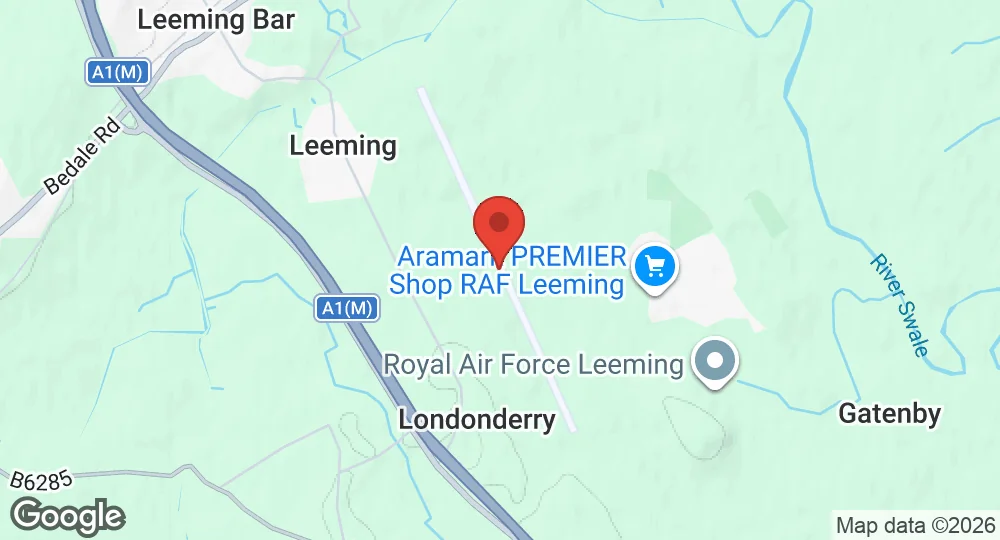 Map of RAF Leeming
