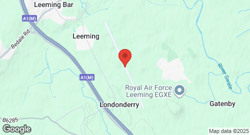 Map of RAF Leeming