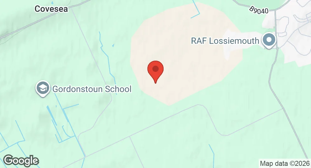 Map of RAF Lossiemouth