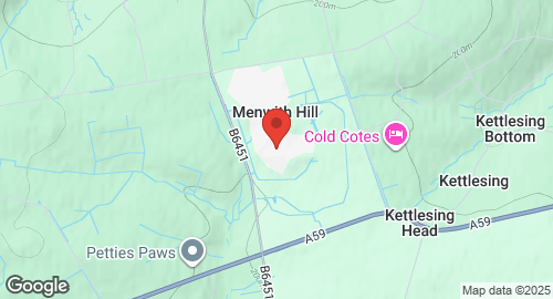 Mapa de RAF Menwith Hill
