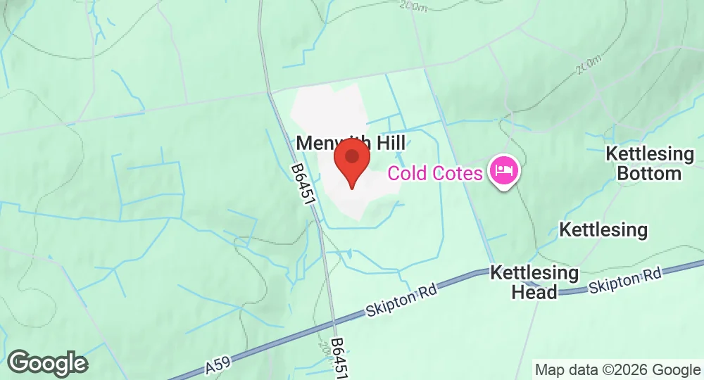 Map of RAF Menwith Hill