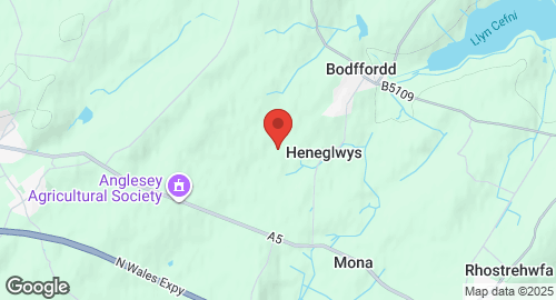 Map of RAF Mona