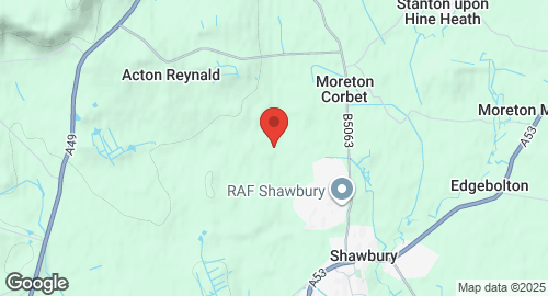 Map of RAF Shawbury