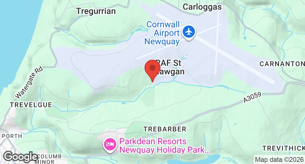 Map of RAF St Mawgan