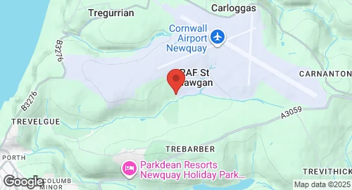 Mapa de RAF St Mawgan