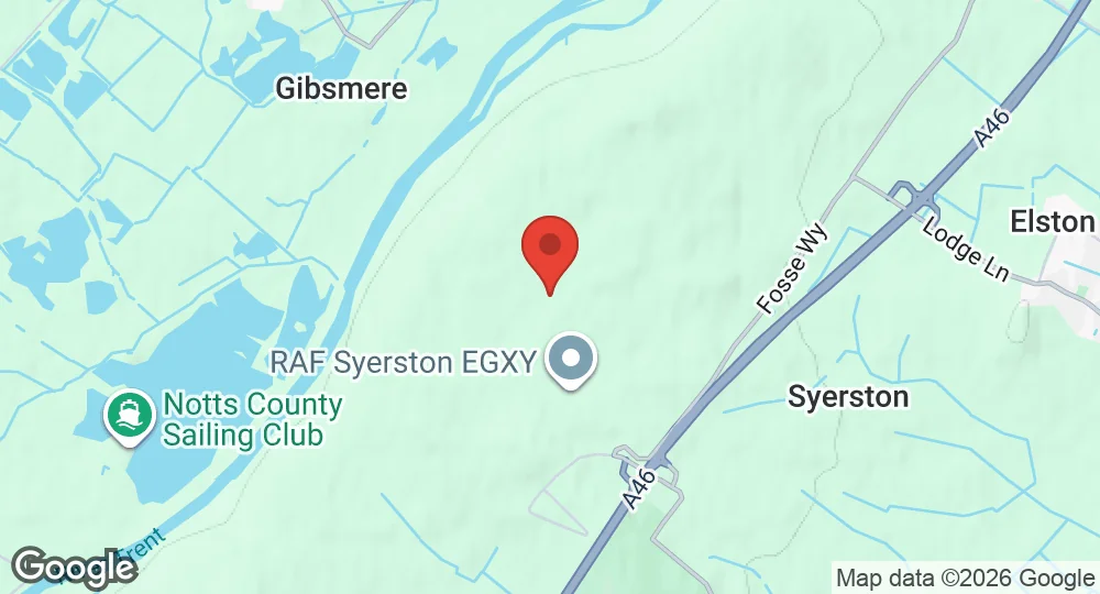 Map of RAF Syerston