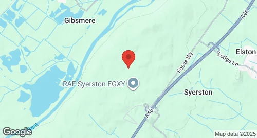 Mapa de RAF Syerston
