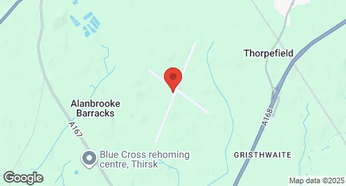 Mapa de RAF Topcliffe