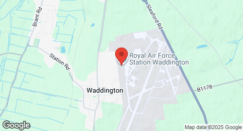 Map of RAF Waddington