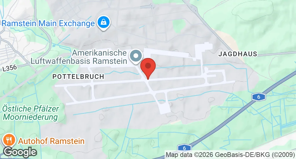 Map of Ramstein Air Base