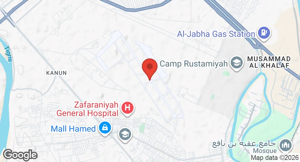 Map of Rasheed Air Base