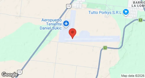 Map of Reconquista Air Base