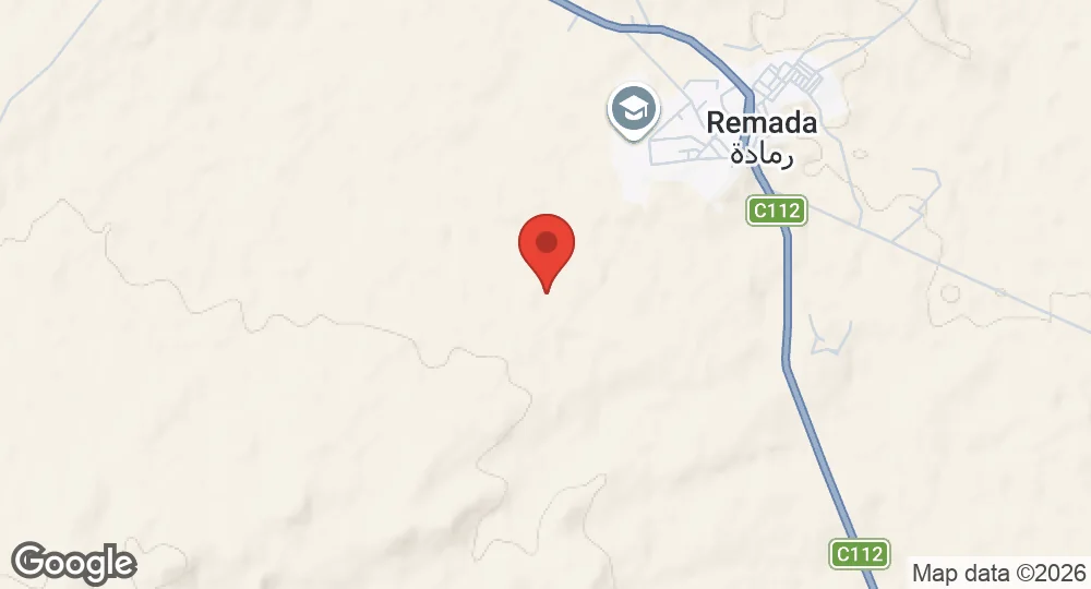 Map of Remada Air Base