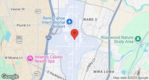 Mapa de Reno Air National Guard Base