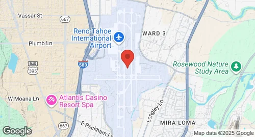 خريطة Reno Air National Guard Base