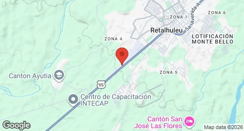 Map of Retalhuleu Airport