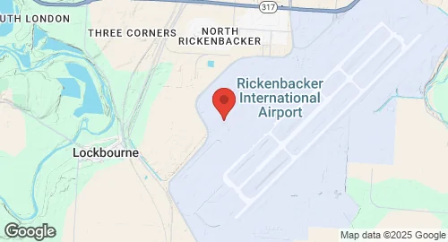خريطة Rickenbacker Air National Guard Base