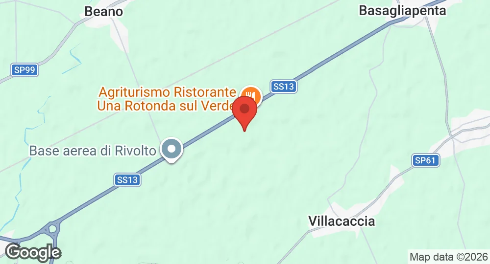 Map of Rivolto Air Base