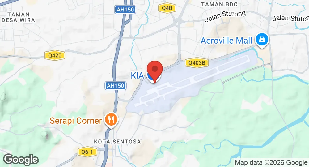 Map of RMAF Kuching