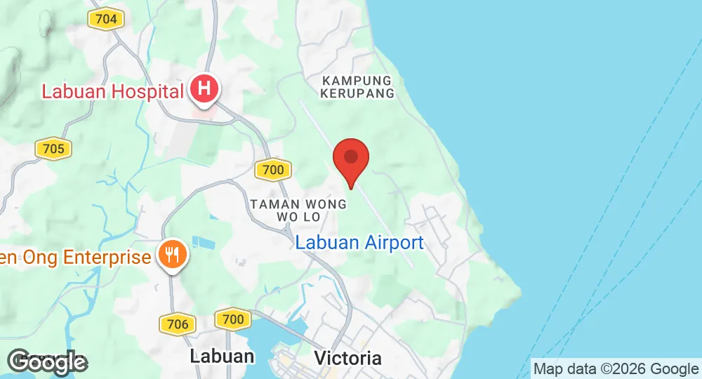 Map of RMAF Labuan