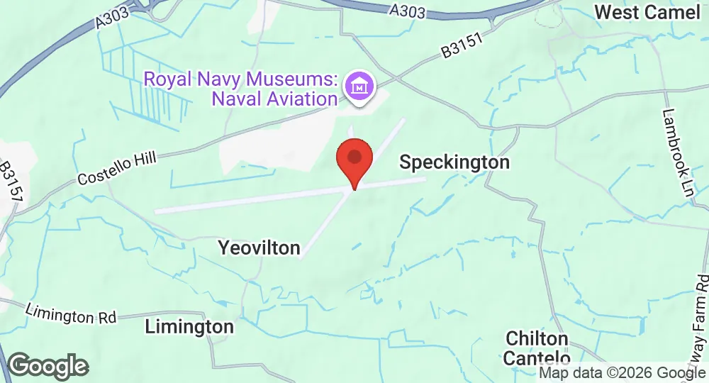 Map of RNAS Yeovilton